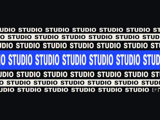 Still of the Kinetic word bands component, a Fieldbook UI component in Text effects.